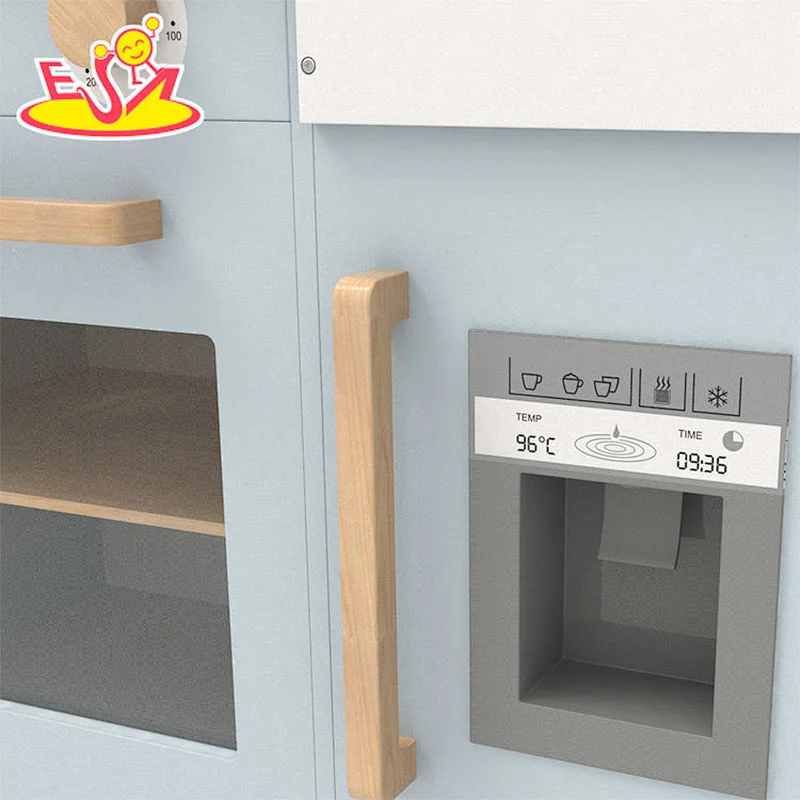 2020 New released simulation wooden mini kitchen set toy for boys W10C547D