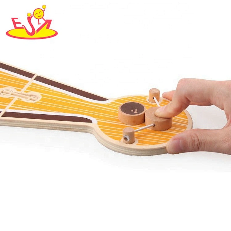 2020 high quality wooden miniature bowling set for toddlers W01A358