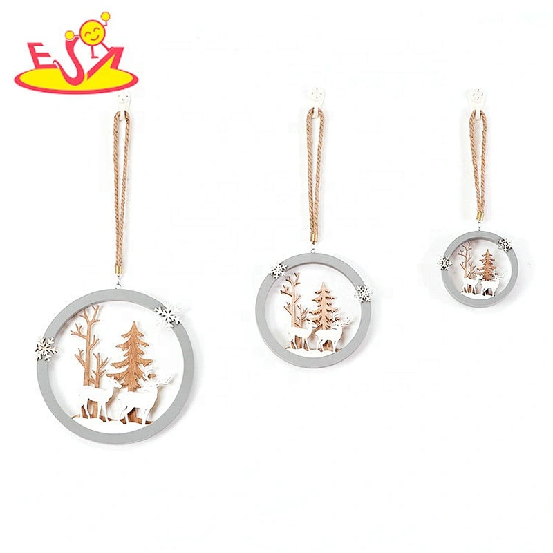 2020 Cusstomize fairy wooden christmas wall hanging for wholesale W09D079
