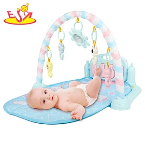 Wholesale cheap plastic baby play mat filled with fun activities  P08K001