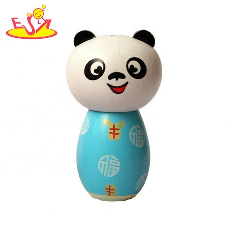 2020 solid wood panda toothpick box for table decoration toothpick storage box W18A096