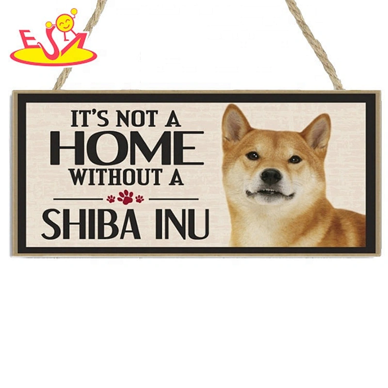 Wholesale cute dog digital wall  paintings room decor W18A116M