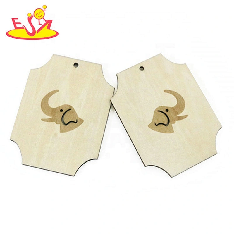 Hot sale Christmas  tree hanging ornaments lovely wish card W18A122
