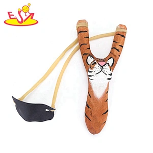 Popular kids outdoor games  wooden shooting toy slingshot  W01A395