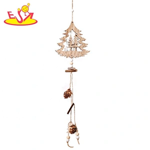 Top fashion wooden christmas wall hanging decorations for wholesale W09D080