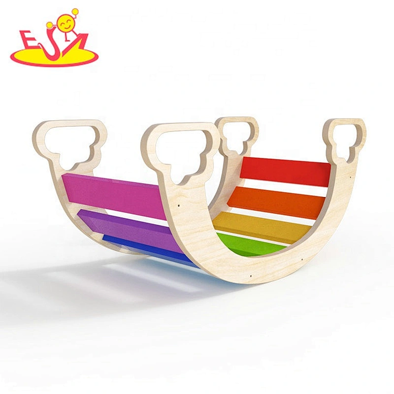 2020 Customize colorful wooden rocking play for children W08K297