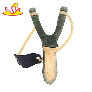 New design hand carved wooden professional rubber band slingshot W01A391