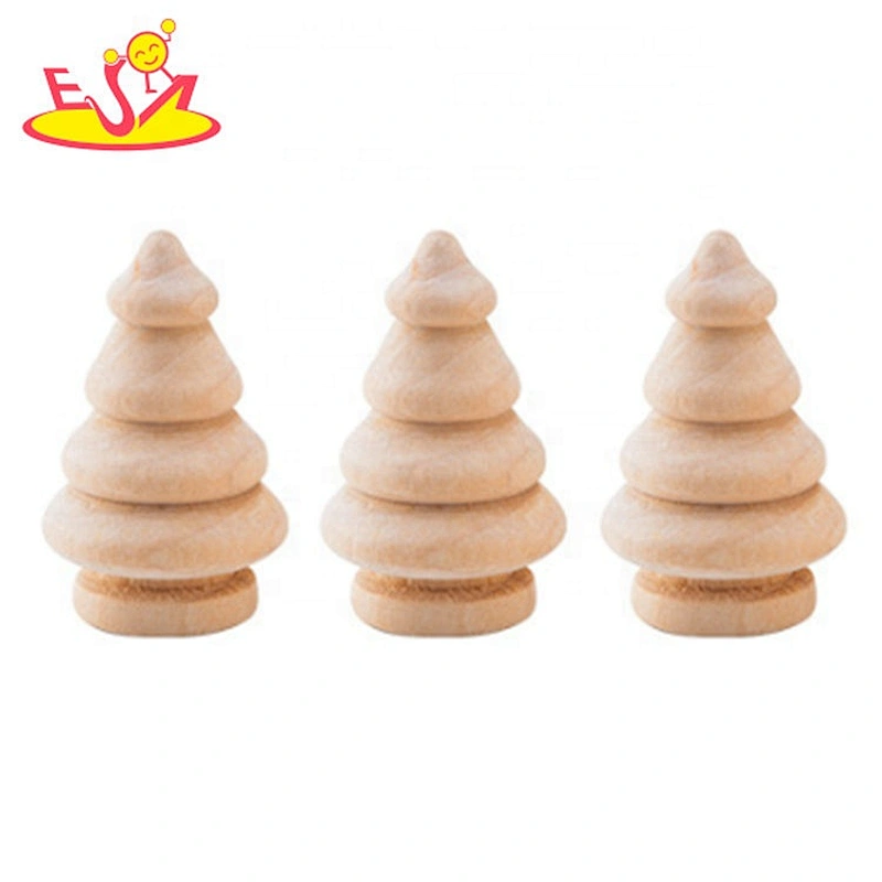 Wholesale wood color craft dolls natural unfinished wooden peg doll toys W18A081