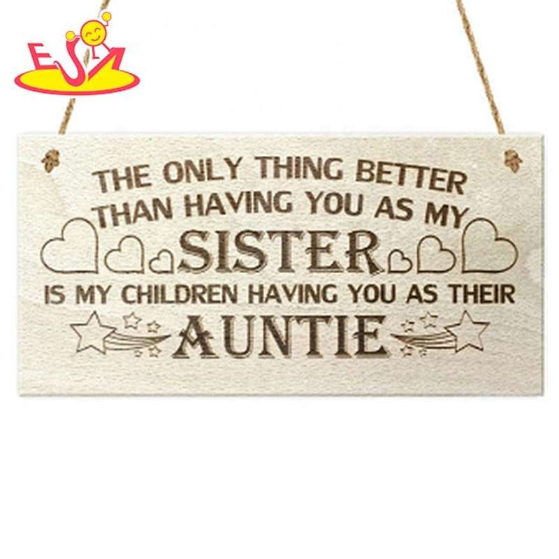Top sale room decor wooden printings notice board W18A117D