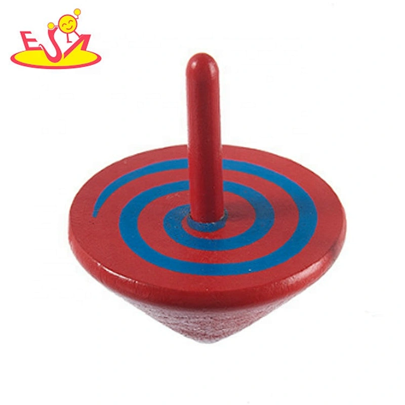 Children's retro spinning top toy wooden gyro wood beyblade W01A343D