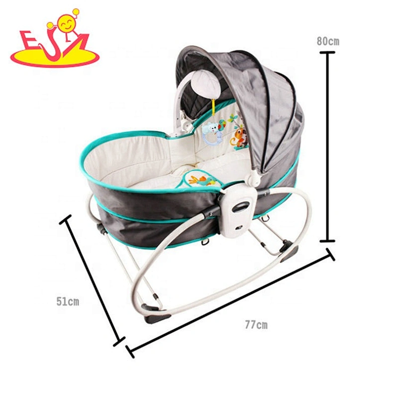 Hot sale high quality baby soothing rocking bed coax baby, automatic comfort chair basket P08K008