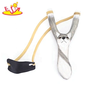 Various animal hand-carved wooden hunting slingshot W01A389