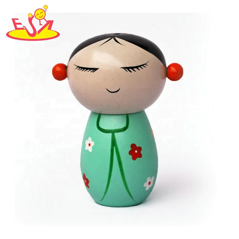 Wholesale creative solid wood customized  toothpick holder toothpick box W18A094