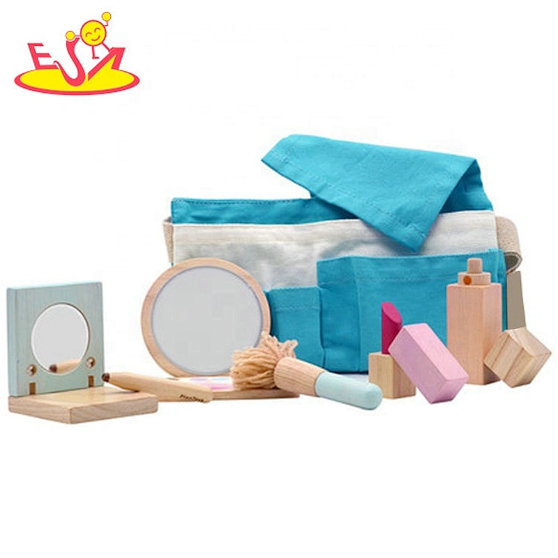 2020 New released simulation wooden girls makeup toy for pretend W10D242