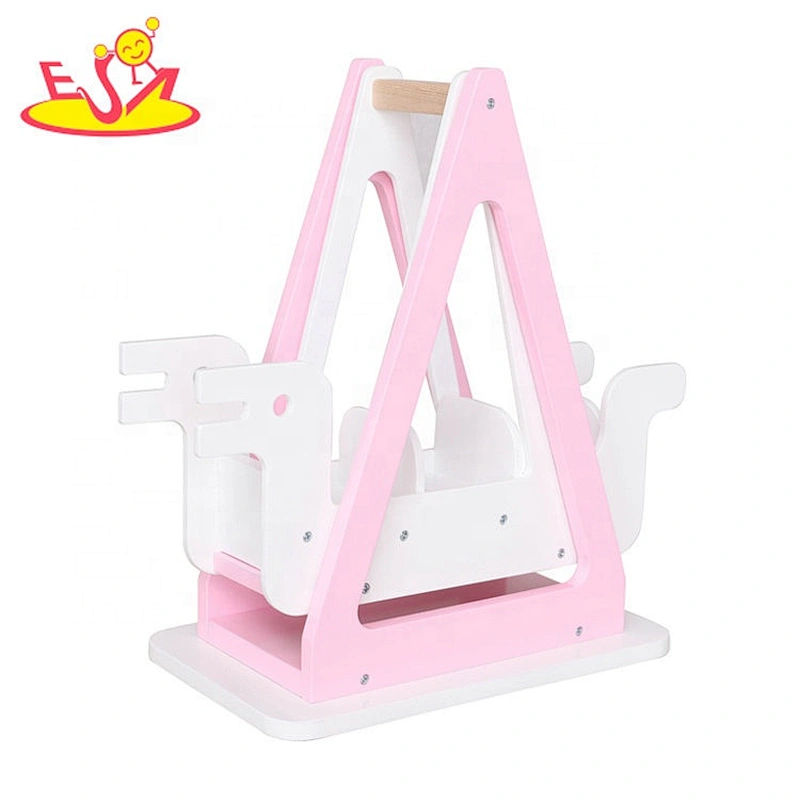 Hot selling preschool wooden doll ship toy for kids W06B102