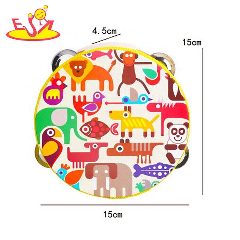 Wholesale musical wooden baby drum set with customize W07A157