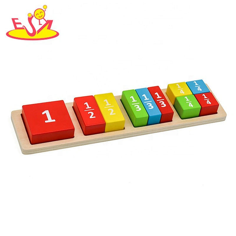 Customize first aid wooden math puzzle blocks for kids W13E118