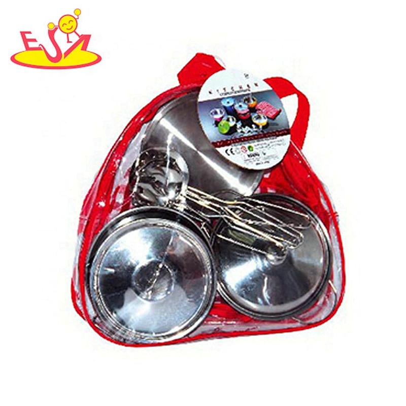 Customize 9 PCS metal toy kitchen accessories for kids M03A020