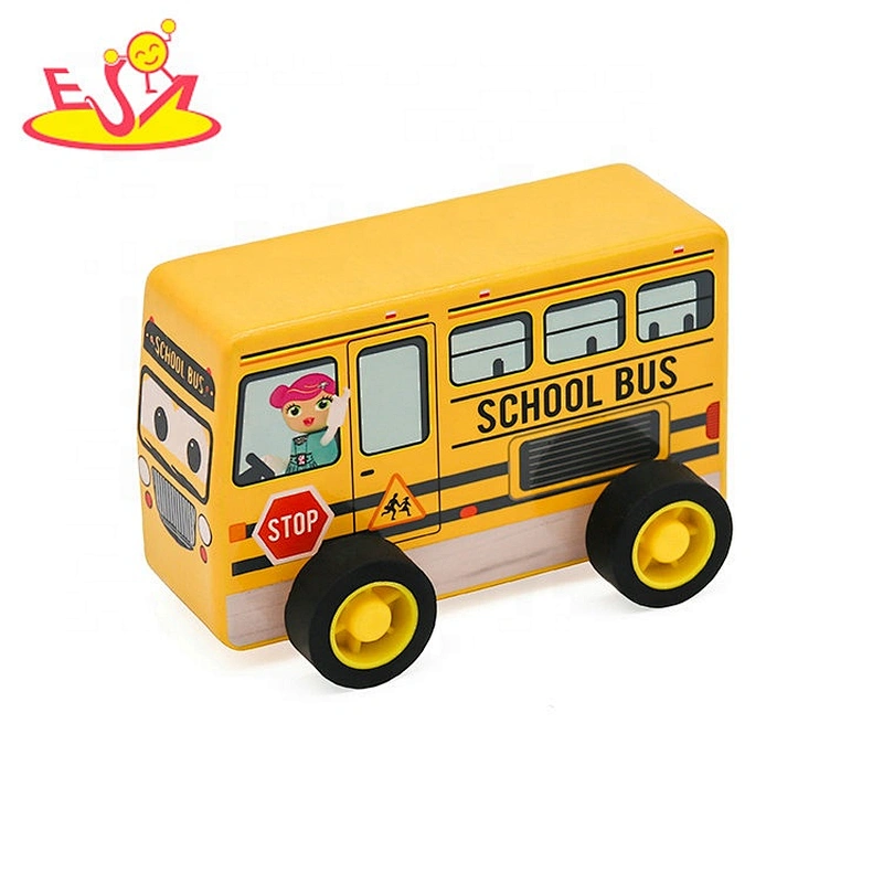 Customize preschool mini wooden cars for toddlers W04A478