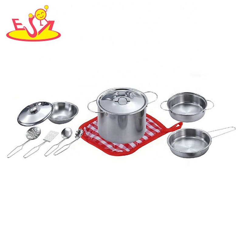 Customize 11 PCS stainless steel cookware playsets for children M03A015