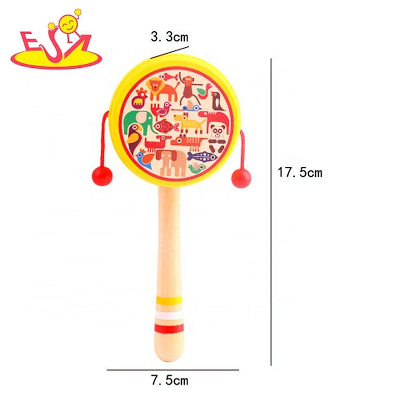 Wholesale musical wooden baby drum set with customize W07A157