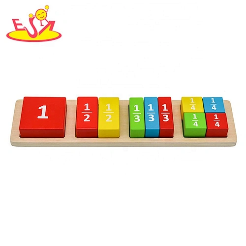 Customize first aid wooden math puzzle blocks for kids W13E118