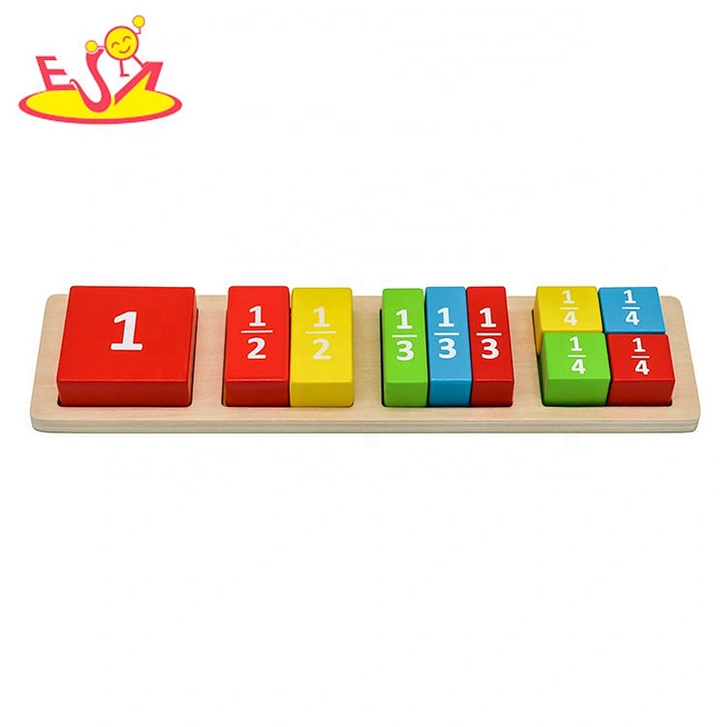 Customize first aid wooden math puzzle blocks for kids W13E118