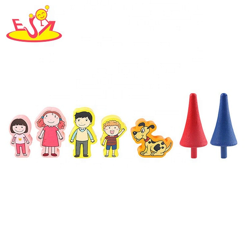 Customize DIY wooden building toy for children W13A211