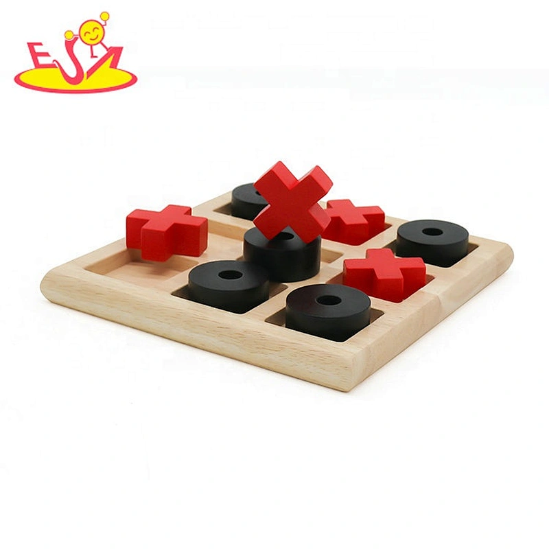 Classic Tic-Tac-Toe wooden XO game for children W11A120