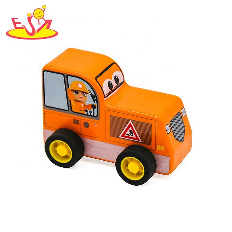 Customize mini wooden car set for kids W04A474