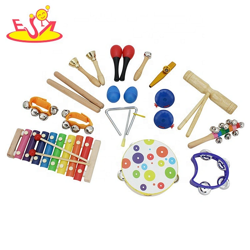 wholesale 13PCS wooden musical instruments toy for kids W07A165