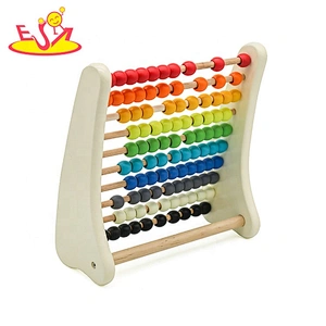 New hottest kids preschool wooden counting toy with beads W12A045