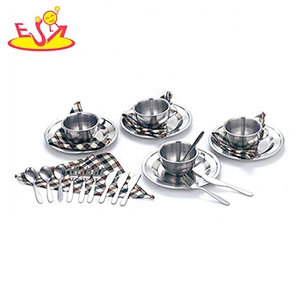 wholesale 10 PCS stainless steel play kitchen pots and pans for children M03A002