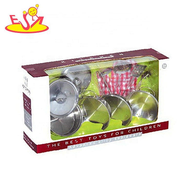 Customize 11 PCS stainless steel cookware playsets for children M03A015