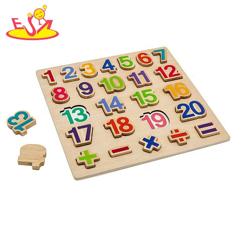 Hot sale early education wooden alphabet learning toys for children W14B126