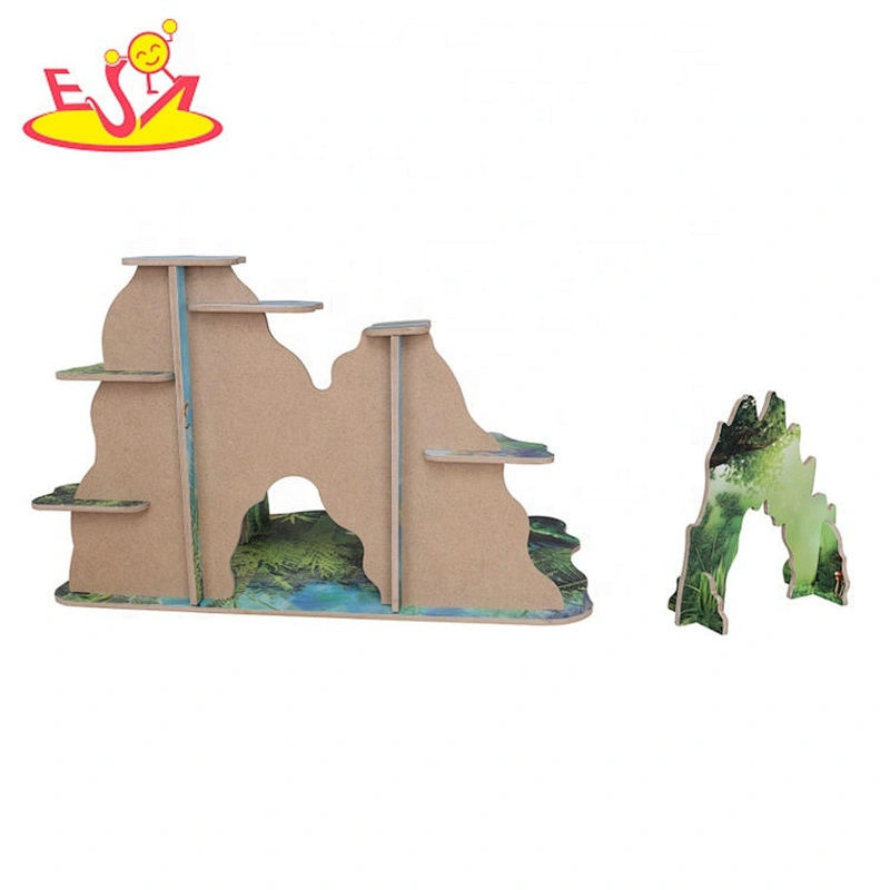 Customize preschool wooden digger jigsaw puzzle for kids W14D125