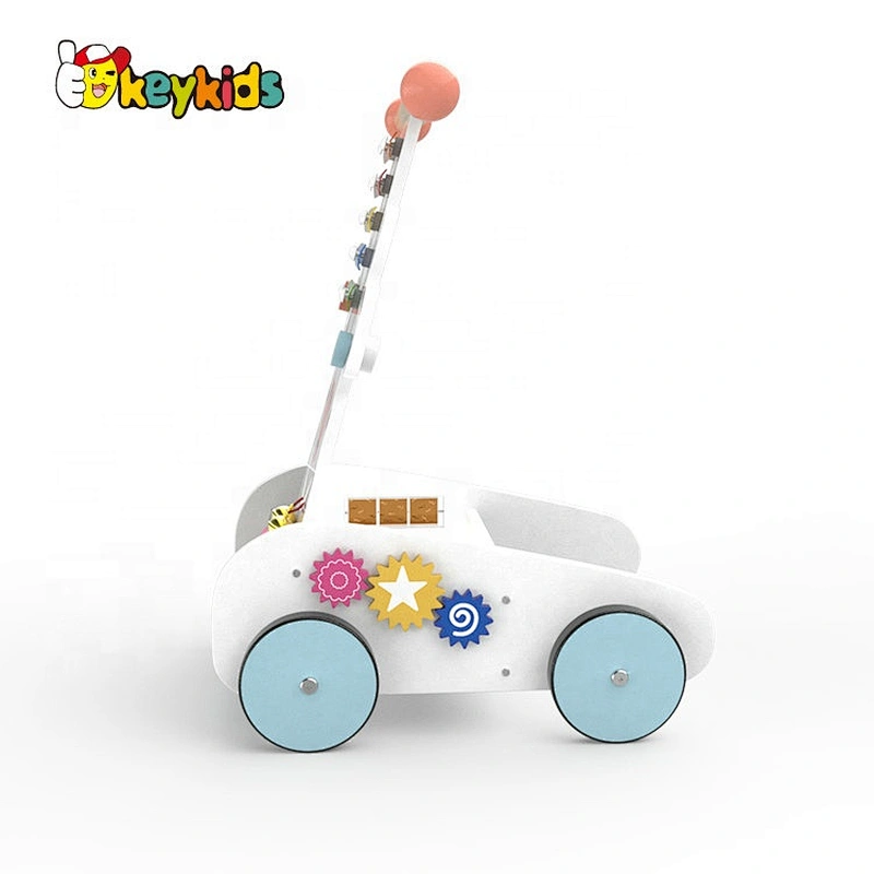 New design multifunctional wooden baby walker toys for preschool W16E155