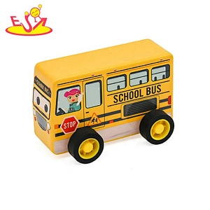 Customize educational wooden vehicles toy for children W04A477
