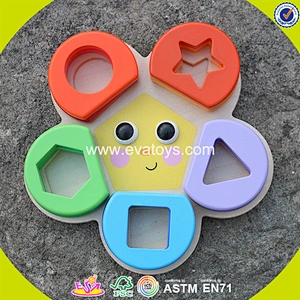 2018 New design wooden blocks toy children wooden blocks toy colorful wooden blocks toy W13D138