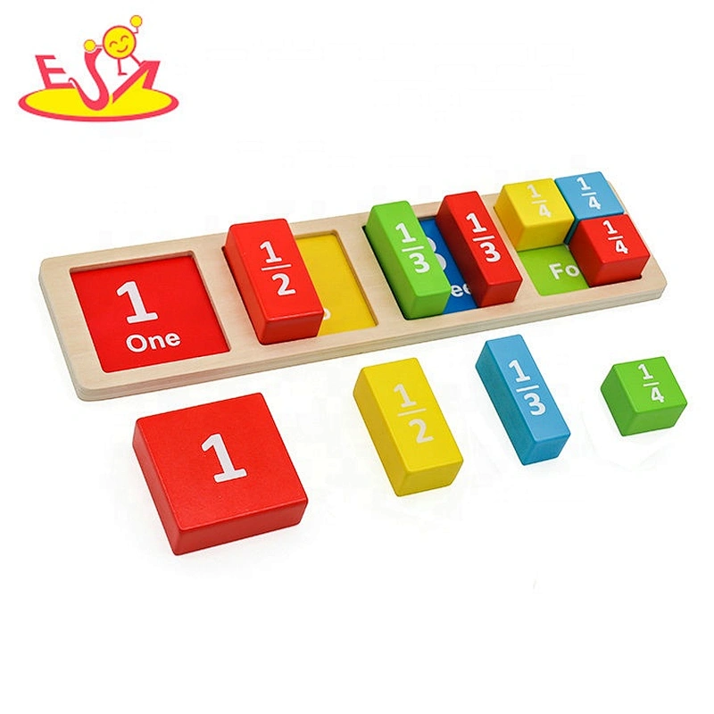 Customize first aid wooden math puzzle blocks for kids W13E118