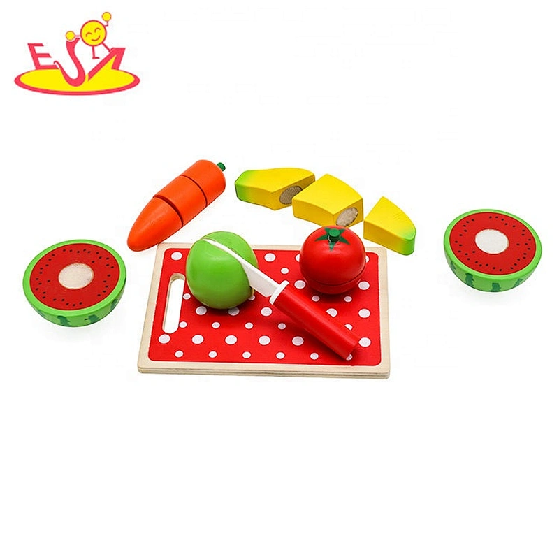New hottest simulation play wooden toy food for children W10B346