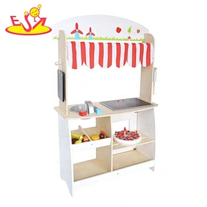 Customize simulation wooden play food for kids W10C539