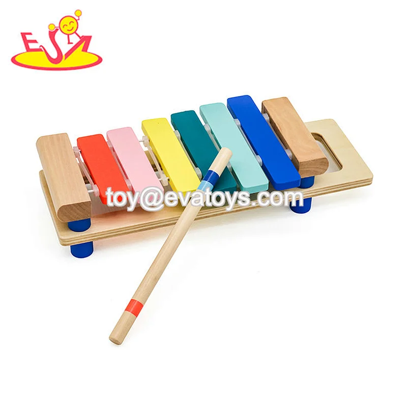 Customize educational wooden pound and tap xylophone for children W07C090