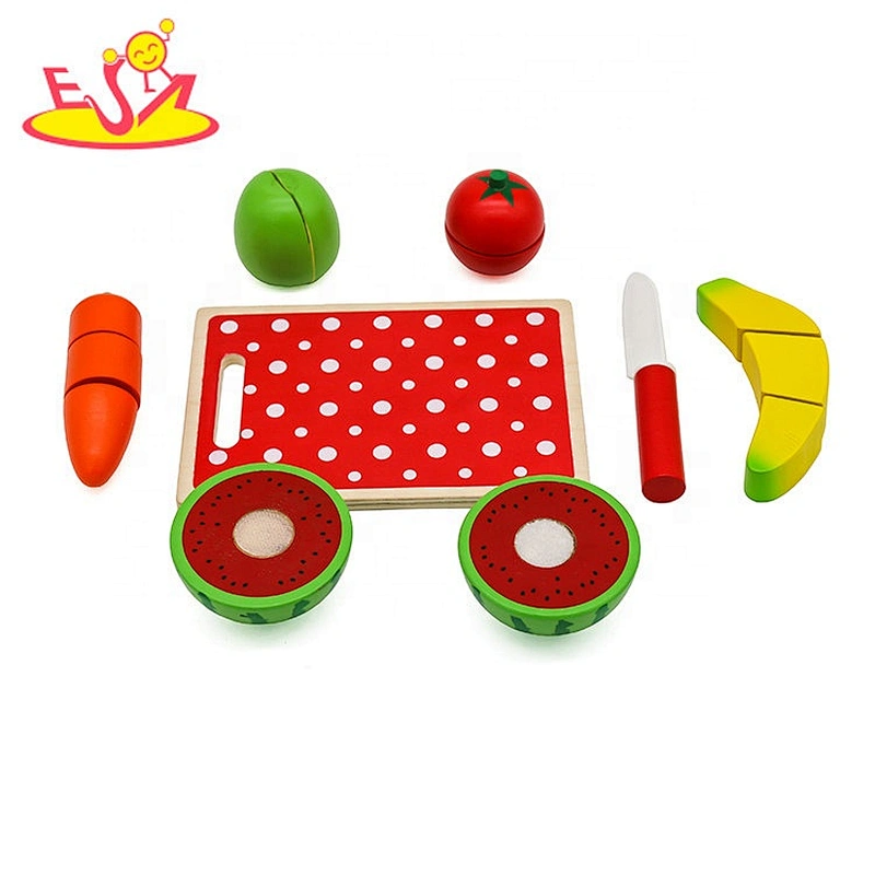 New hottest simulation play wooden toy food for children W10B346