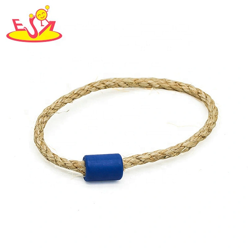 Most popular preschool wooden hook and ring game for kids W01D064