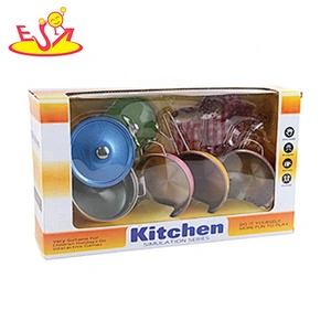 wholesale 23 PCS kids plastic toy kitchen accessories with pots M03A005