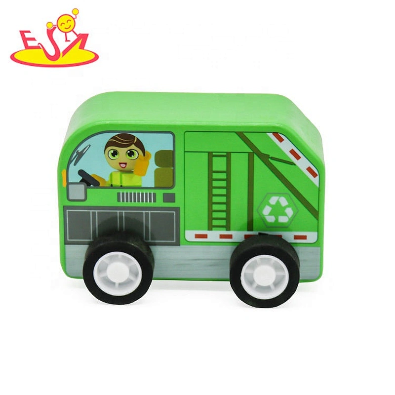 High quality kids wooden toy vehicles for wholesale W04A476