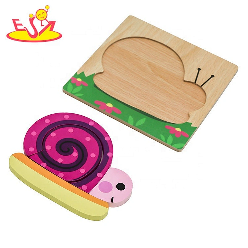 Customize cartoon wooden lion puzzles toy for children W14D143