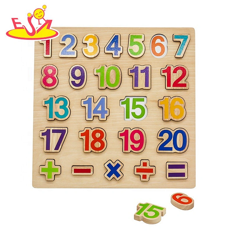 Hot sale early education wooden alphabet learning toys for children W14B126