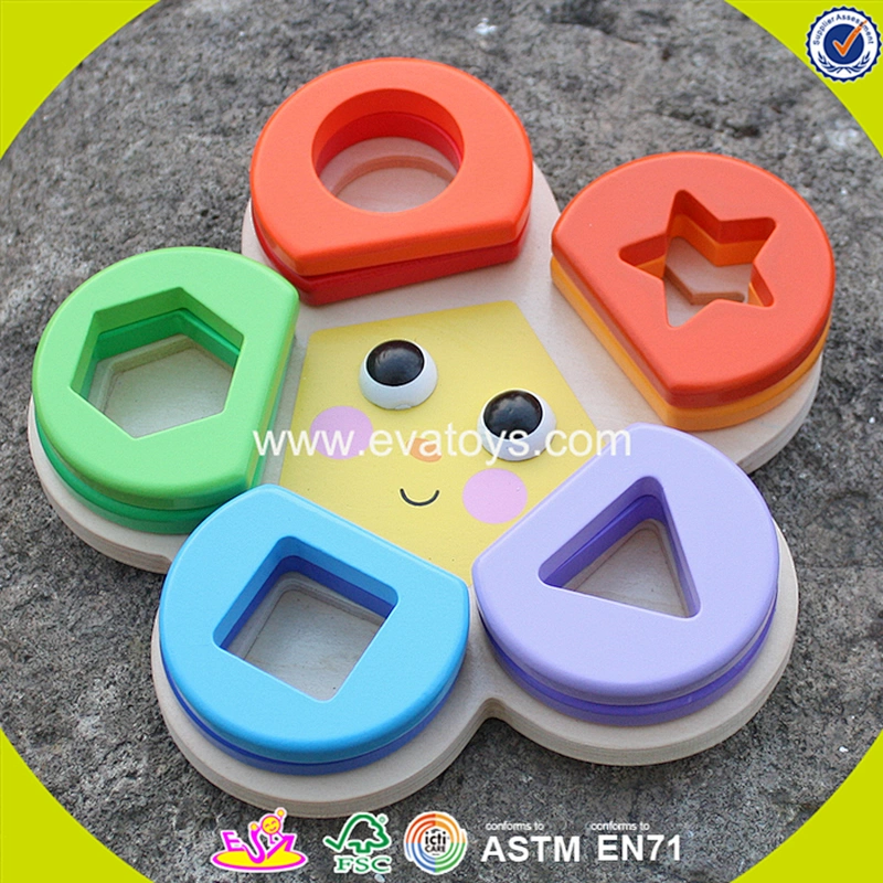 2018 New design wooden blocks toy children wooden blocks toy colorful wooden blocks toy W13D138